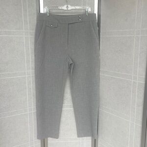 NWT Veronica Beard Heather Grey Renzo Pants sz 14